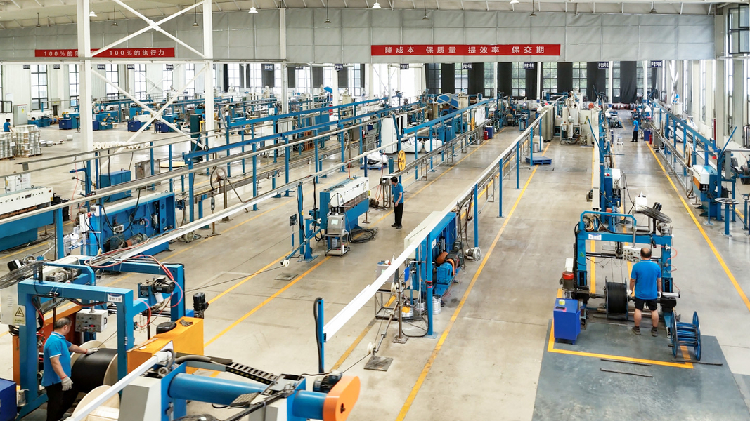 Shandong Yibo Optronics Technology Co., Ltd. fabrikant productielijn