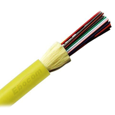 GJFJH Indoor Fiber Optic Cable Tight Buffer 2 4 12 24 Core SM MM OM1 OM2 Voor netwerken