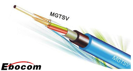Vlamvertragende kabel MGTSV SM MM 12 24 48 96 Kernen voor toepassing in de mijnbouw