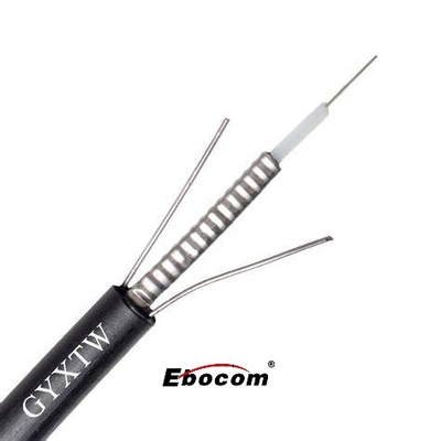 GYXTW 12 Core Single Mode Outdoor Fiber Optic Kabel G652D Staalband Gepanzerde Losse Buis PE Jas voor Lange Afstand Telecom