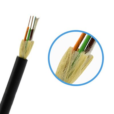 Alle dielectrische zelfondersteunende glasvezelkabel 48 96 Core Span100m SJ Voor netwerkopbouw
