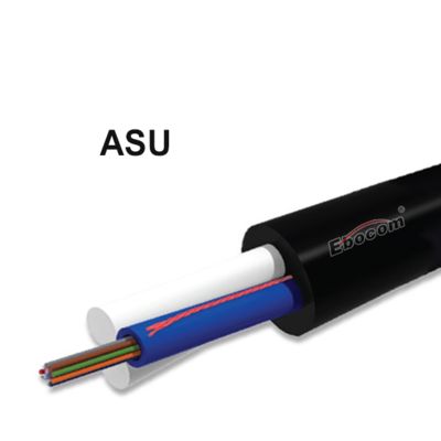 ASU zelfdragende FRP-sterktebuis 7.0/8.0 HDPE-dropkabel