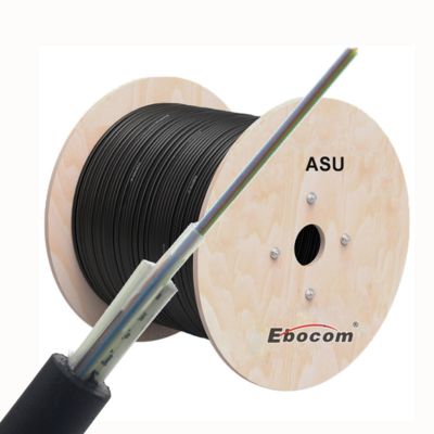 ASU Kabel Single Mode G652D 80m Span 12 Vezel Optische Kabel
