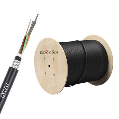 Direct Duct GYTY53 Glasvezelkabel 12 24 36 48 kern Stranded laying wiring system