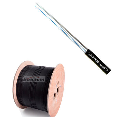 Outdoor GJYXFCH 1 2 4 Core G652D G657A1 G657A2 LSZH PVC Drop Cable voor netwerk