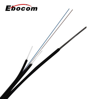 Buitengebied Geen metaal GJYXFCH 4Core G652D G657A1 G657A2 Drop kabel voor Ftth communicatie