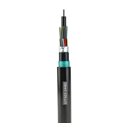 48/96/144-aderige GYTA53 gepantserde glasvezelkabel voor zware omstandigheden, ondergronds in buis en direct begraven